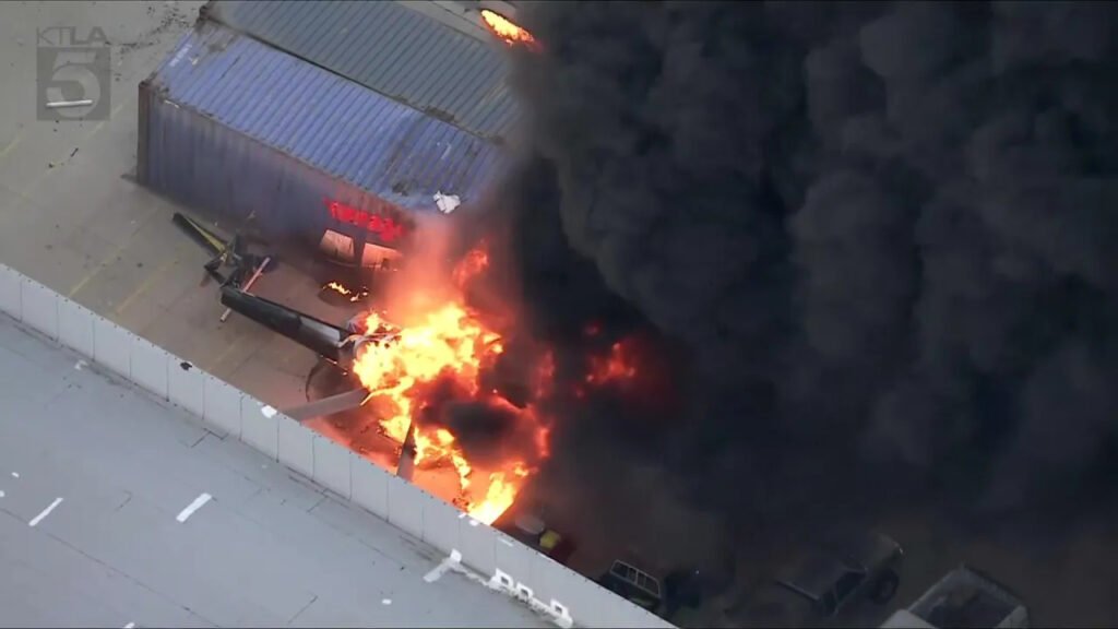 Three Killed, One Hospitalised After NBC4 News Helicopter Crashes In Los Angeles