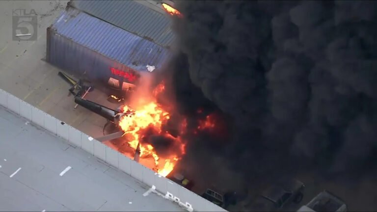 Three Killed, One Hospitalised After NBC4 News Helicopter Crashes In Los Angeles