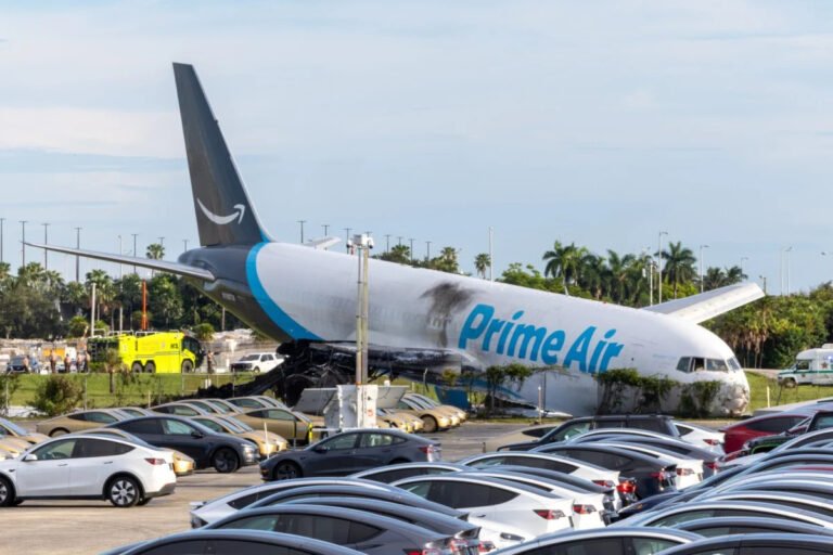 Five Killed, Five Injured After Amazon Air Boeing 767 Overruns Runway At Miami Airport