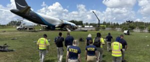 Amazon Pauses 21 Air Operations After Fatal Miami Cargo Crash, NTSB Probe Continues