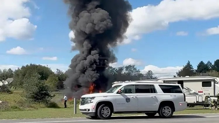 F-16 Crash In Michigan Leaves More Than 30 People Treated For Hydrazine Exposure