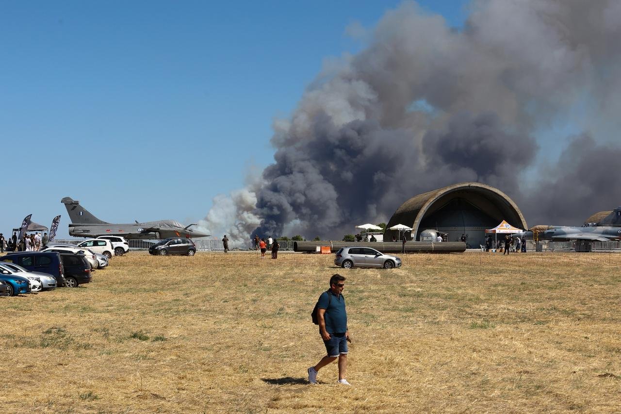 Greek F-4E Phantom II Crashes During Tanagra Airshow, Killing Two Pilots Onboard