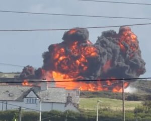RAF Hawk T2 Crashes After Take-Off In Wales; Both Pilots Eject With Minor Injuries