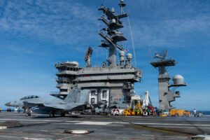 Two US Navy Aviators Eject During USS Eisenhower Landing Mishap; Four Sailors Hurt