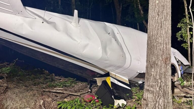 Student And Flight Instructor Hospitalized After Training Aircraft Crashes In Georgia
