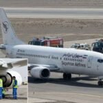 Sepehran Airlines B737 Returns To Mashhad After Tyre Trouble And Reported Engine Issue