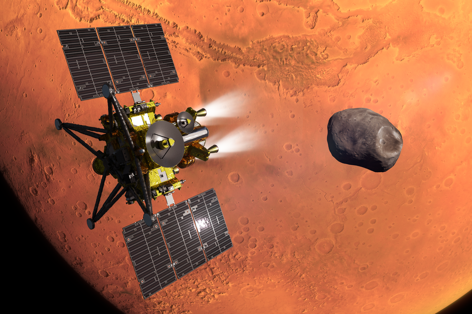 Japan Prepares To Launch Five-Year Mission To Bring Mars Moon Samples To Earth