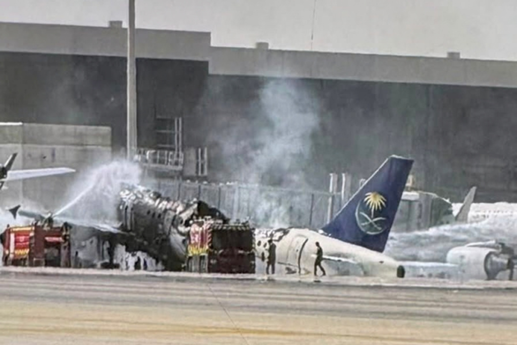 Saudia Captain Among Three Killed In Riyadh Airport Attacks, Parked Aircraft Damaged