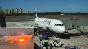 Fire Erupts On LATAM Airlines A320 Before Takeoff In Lima, Passengers Evacuated Safely