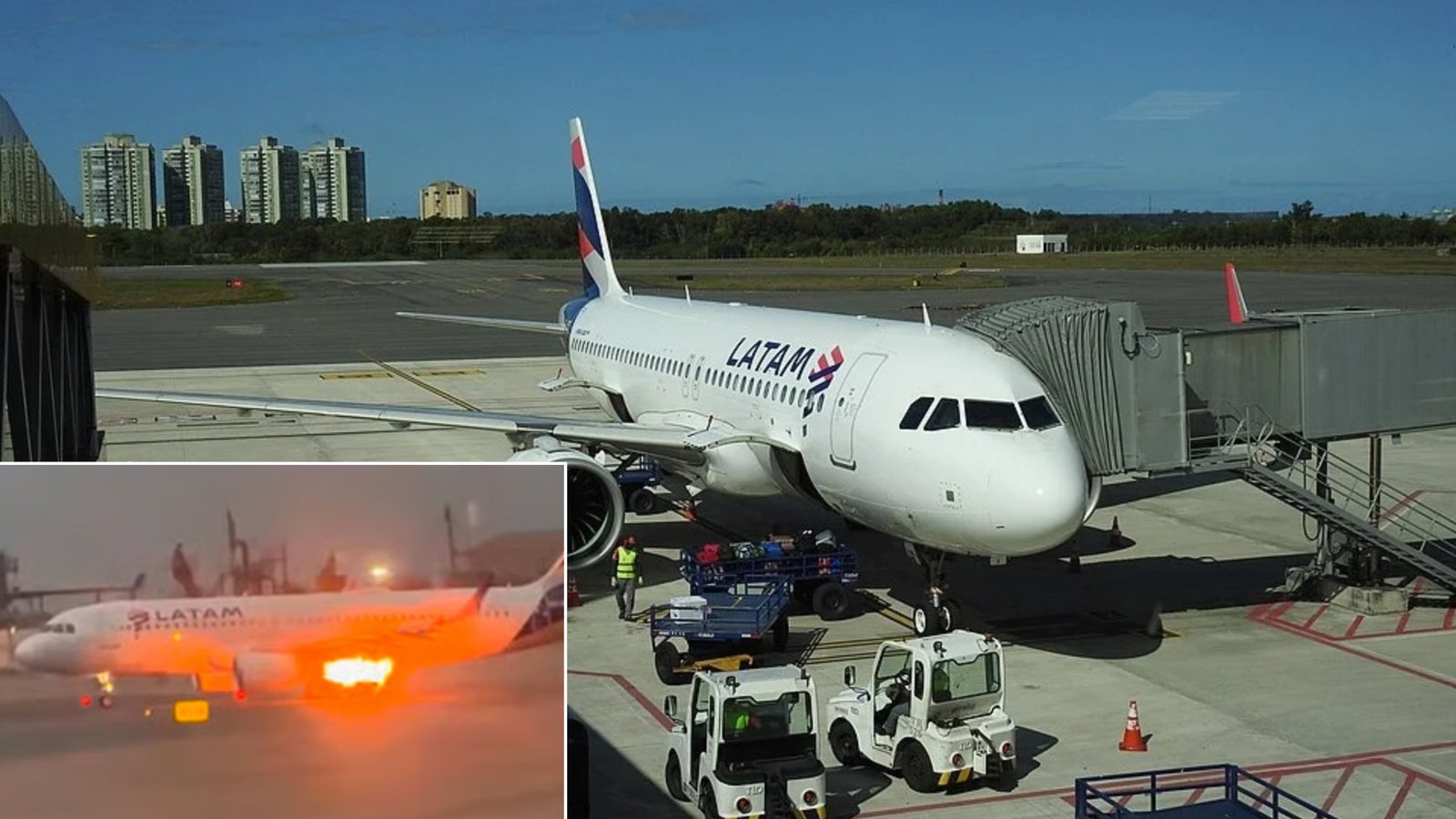 Fire Erupts On LATAM Airlines A320 Before Takeoff In Lima, Passengers Evacuated Safely